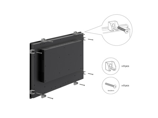 Komputer all-in-one z ekranem dotykowym 15 calowy